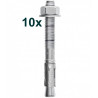 FIXE, Spreizanker Edelstahl, M12, 110mm, 10er Pack
