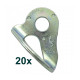 Fixe, Bohrhakenlasche Fixe1-Hanger Steel, M12 (20Stk.)