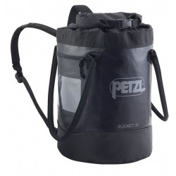 Petzl, Sack Bucket, 30L, schwarz (Seilsack - Transportsack - Materialtasche)