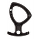 Petzl, Abseilacht Pirana Club, schwarz