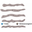 Klettergriffe Screw-ons 01, blau