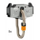 Petzl, Seilrolle Trac Guide LT, 5er Pack