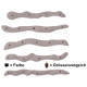 Lapis, Klettergriffe Screw-ons 01, schwarz
