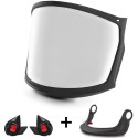 Visier Full Face Zenith, clear, inkl. Adapter und Visierrahmen