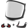 Kask, Visier Full Face Zenith, clear, inkl. Adapter und Visierrahmen