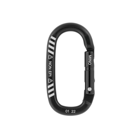 Petzl, Karabiner Mino, 61mm, schwarz