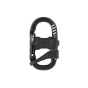 Karabiner Mino (mit Lock & Captiv), 61mm, schwarz