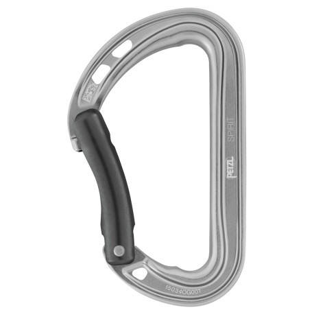Petzl, Karabiner Spirit Bent Gate, grey