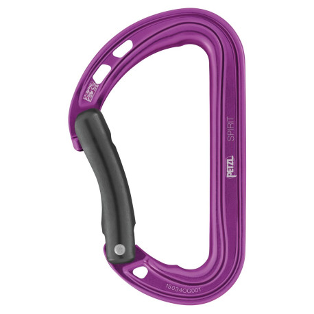 Petzl, Karabiner Spirit Bent Gate, violet