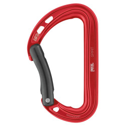 Petzl, Karabiner Spirit Bent Gate, red