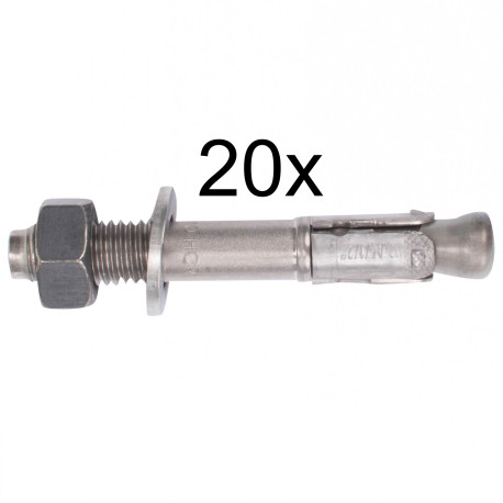 Spreizanker HCR, M12, 85mm, 20er Pack