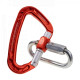 BEAL, Karabiner Be Quick, orange-rot