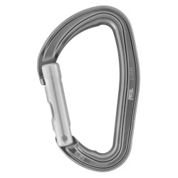 Petzl, Karabiner Djinn Straight Gate, grau