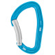 Petzl, Karabiner Djinn Bent Gate, türkis blau