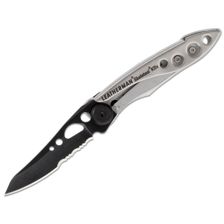 Leatherman, Klappmesser Skeletool KBX, black & silver