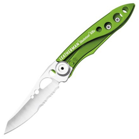 Leatherman, Klappmesser Skeletool KBx, green