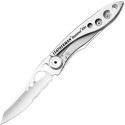 Klappmesser Skeletool KBx, stainless silver